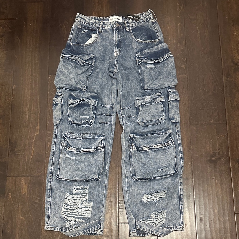 Fashion Nova Blue Denim Jeans